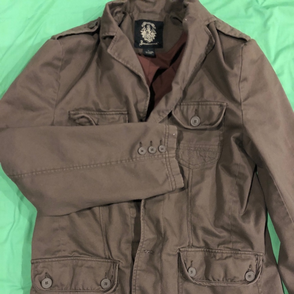 Irreverent Men’s Dark Green Jacket